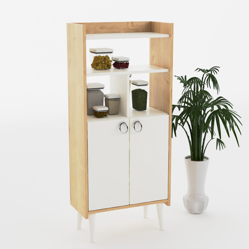 Gosnells Kitchen Pantry, Oak/White