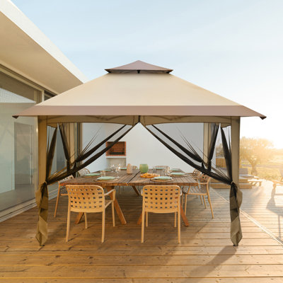 144'' W x 144'' D Metal Pop-Up Canopy