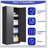 71"H Metal Garage Storage Cabinet, Tool Steel Locking Cabinet-575296243