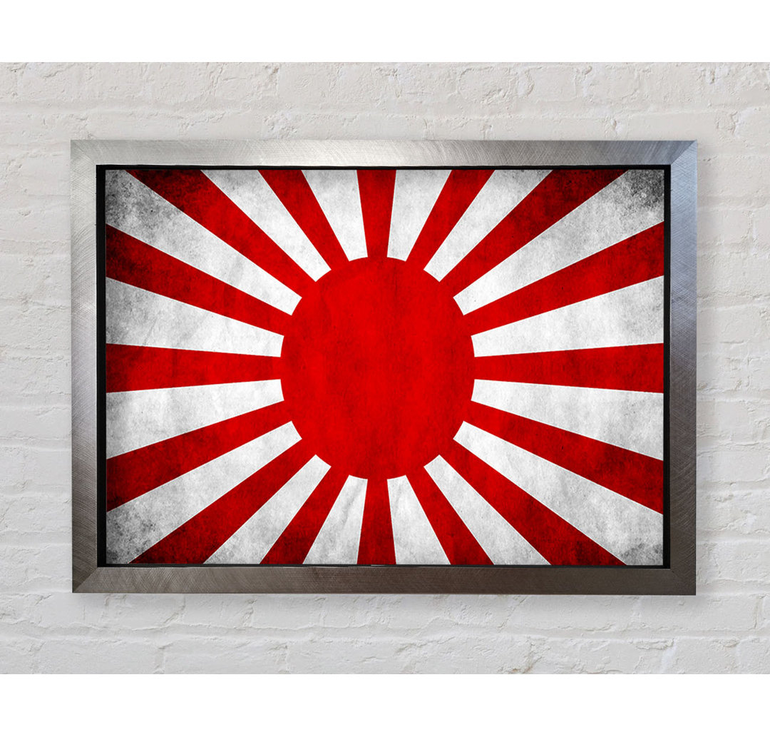 Japanische Kriegsflagge - Druck