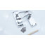 Victorian Scroll Latch Lever Handle 115mm Polished Chrome