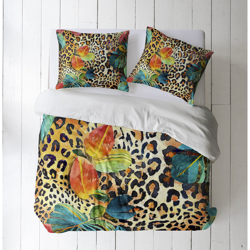 Modern & Contemporary Polyester Duvet Cover, Queen Duvet Cover + 2 Queen Shams