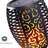 WBM Smart Solar Lights, Waterproof Flickering Flame LED Solar Night Light