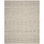 Tapis brun clair / ivoire en laine tissé à la main à motif géométrique Amritpal-869717870