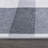 Chulmleigh Checkered Flatweave Performance Black/Gray Machine Washable Area Rug-34444085