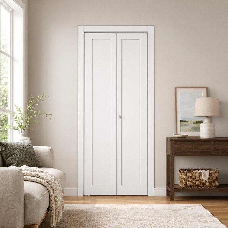 Porte de placard pliante 1 panneau, 24" x 80"