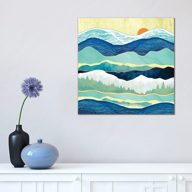 Winter Cold - Print on Canvas, No Framed, 66.04 cm H x 66.04 cm W x 1.91 cm D