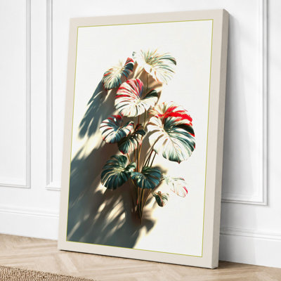 Flowers And Shadows Botanical - Print