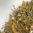 20" Dried Preserved Mixed Florals Decorative Wreath – Natural Botanical Wall & Door Accent