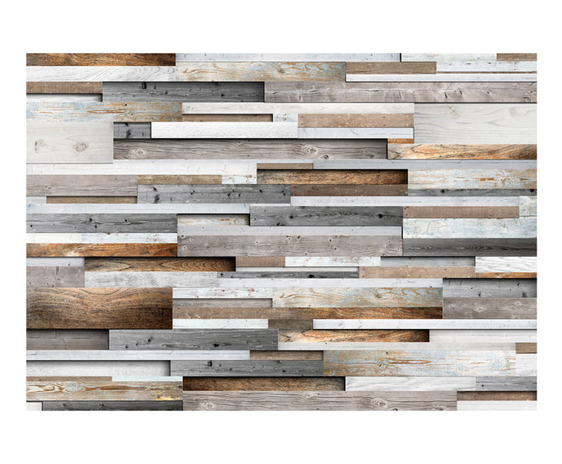 Panneau mural en bois, L 9,18 po x l 154,3 po