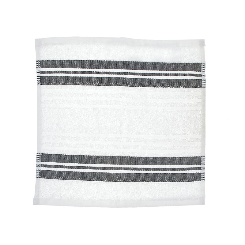Gant de toilette de luxe, Blanc