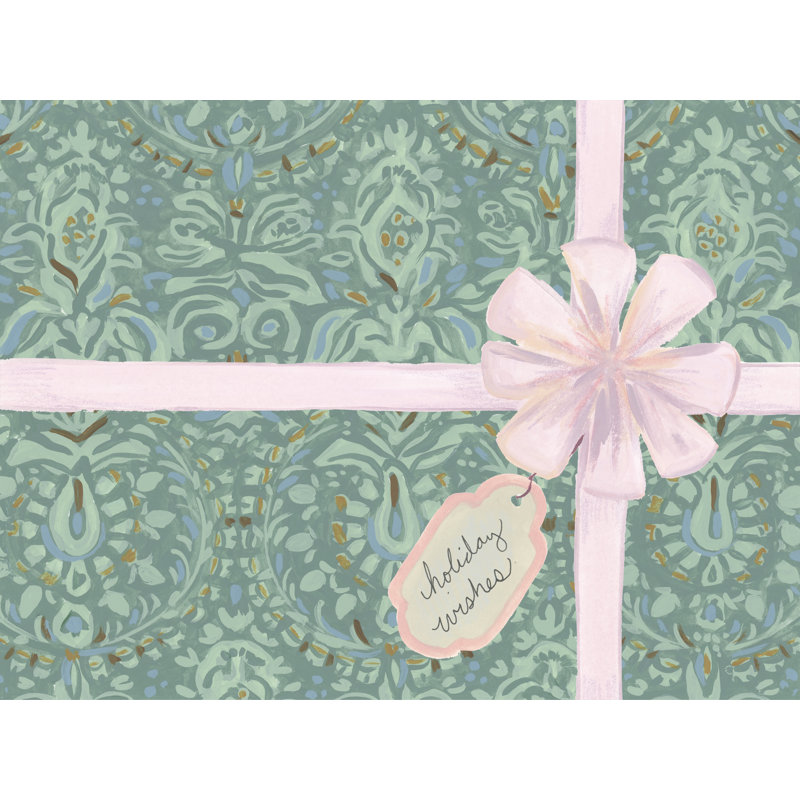 Taneia Festive Holiday Package II by June Erica Vess - Wrapped Canvas Print, 20 cm H x 30 cm W