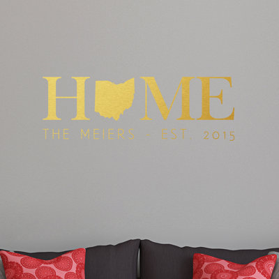 Adhésif décoratif Home State