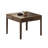 High-Grade Solid Rubber Wood Brown Fully Automatic Mahjong & Dining Table for Chinese Rules