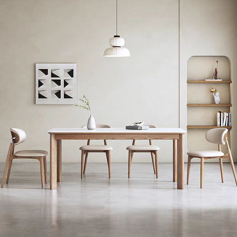 Combinaison simple de table à manger et de chaise, H 29,52 po x L 55,11 po x l 31,49 po