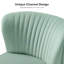 Euclid Velvet Accent Chair with Metal Legs-896446412