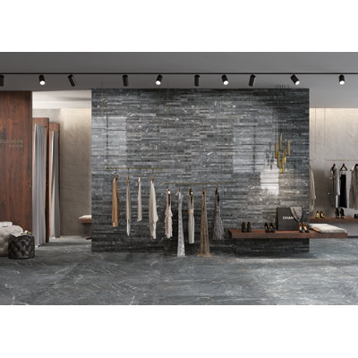 Marmi 12" x 48" Porcelain Marble Look Wall & Floor Tile