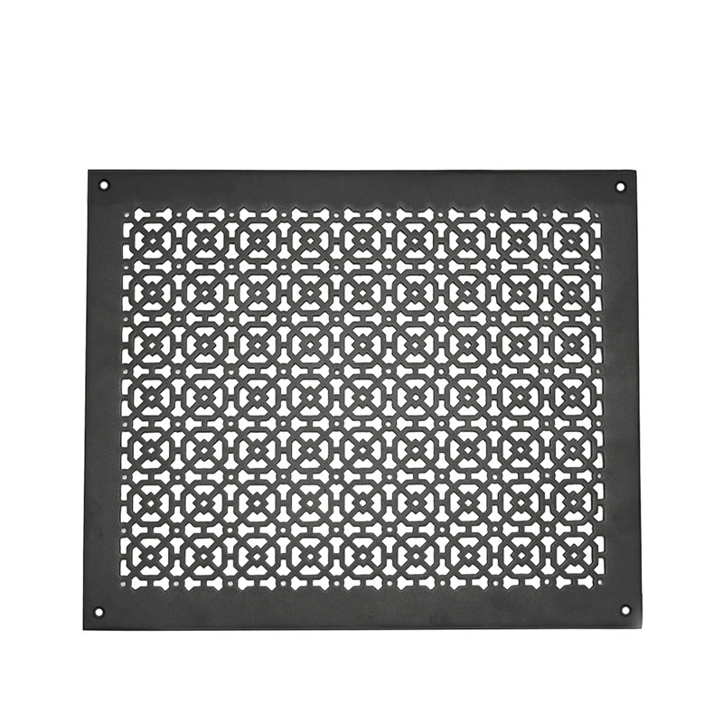 Ouverture de conduit 16 po x 20 po AIR RETOUR | Couvercle de conduit lourd en aluminium coulé (18 po x 22 po au total) | Thermolaqué