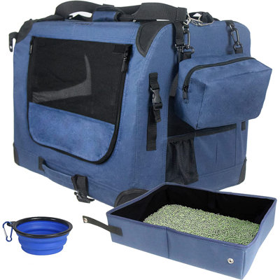 Demah Plastic Collapsible Pet Carrier