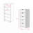 Keemia 17.9 " W 5 - Drawer Dresser-1321088969