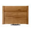 Table de chevet rectangulaire 2 tiroirs en bois brun clair Oakley