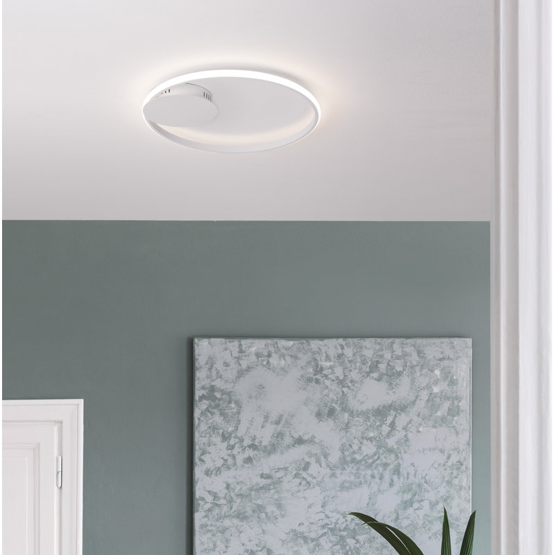 LED Flush Mount, White