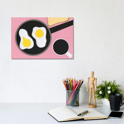 Mr. D'z Breakfast - Wall Art Print - Wrapped Canvas