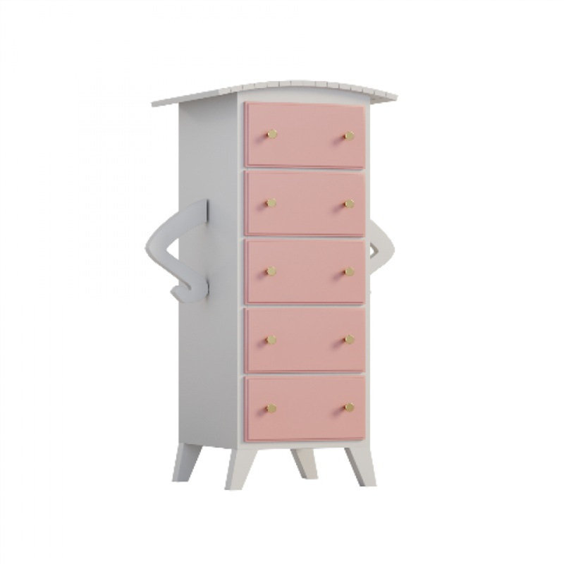 Armoire décorative pour robot, Blanc / Blanc