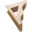 Funston Slat Rough Cedar Woodgrain TimberThane Outlooker, Primed Tan-89128690