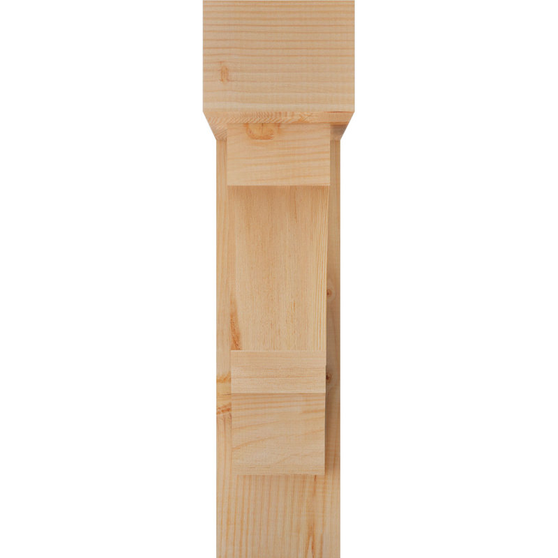 Support de bloc Balboa avec entretoise décalée, 32 x 24, Sapin Douglas de l 7 1/2 (lisse)