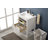 Eanes 24'' Single Bathroom Vanity with Porcelain Top-824333976
