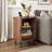 23.5"H Wooden Round End Table With Charging Station-1418902940-1428317503