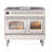 ILVE Nostalgie II Series Noblesse 40 inch Dual Fuel Range with 6 Sealed Burners, Griddle (Glass Door)-105340568-103962086