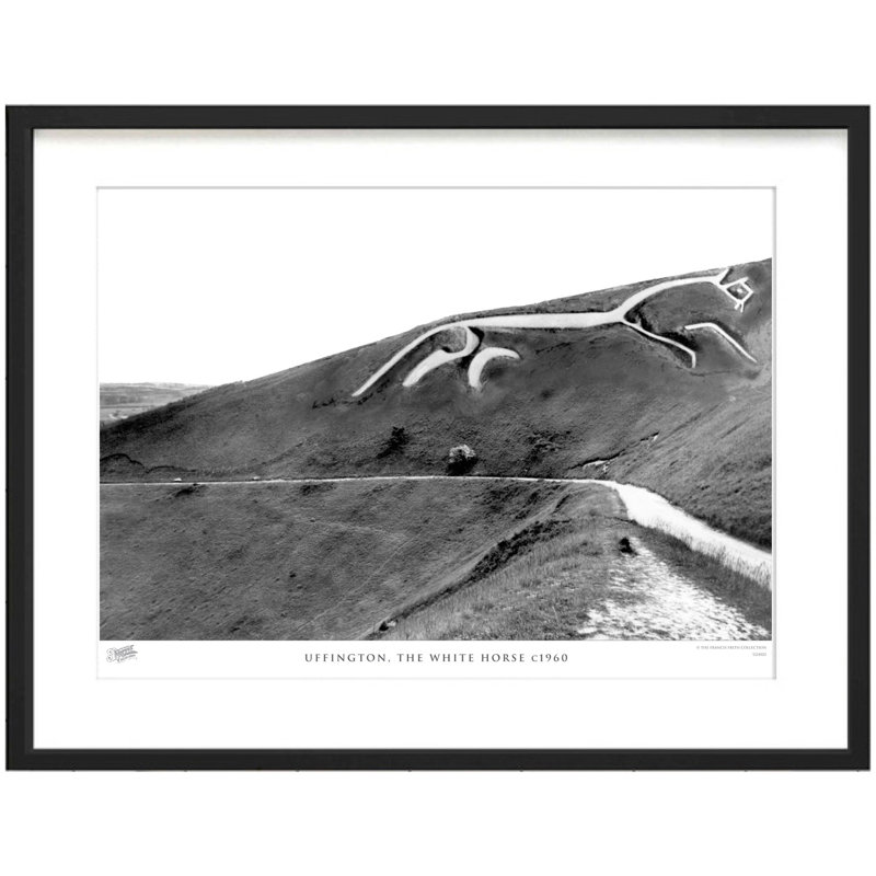 Uffington, The White Horse C1960 by Francis Frith - Single Picture Frame Print, 60cm H x 80cm W x 2.3cm D