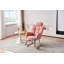 Fauteuil oscillant rembourré Myroslava-110480298