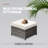 Chinotto Premium All-Weather Wicker 7 - Person Patio Conversation Set with Cushions-480979904