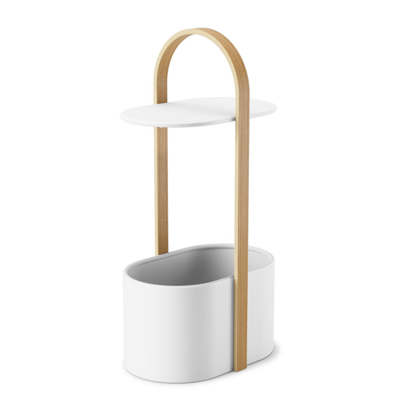 Umbra Bellwood Storage Table, White