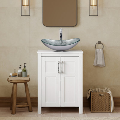 Ensemble de meuble-lavabo simple 24 po Nickros