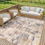 Cedres Modern Boho Cream Area Rug-852062857