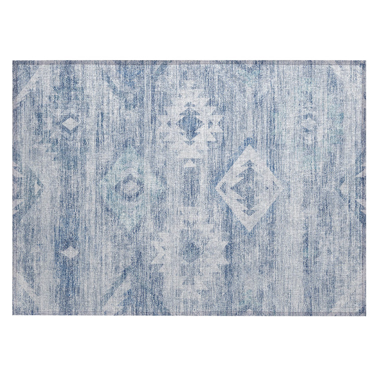 Shamariah Washable Southwestern Indoor / Outdoor Rug