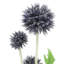 26" Artificial Blue Thistle Stems