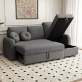 82" Sleeper Sofas Build-in USB Charging Port