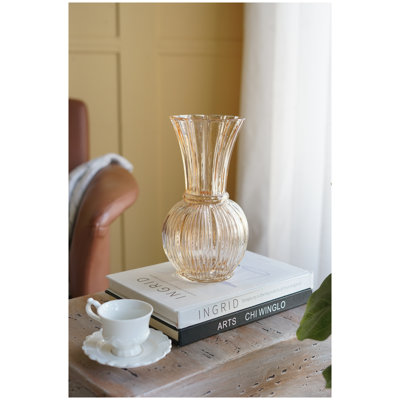 Vase en verre Amber