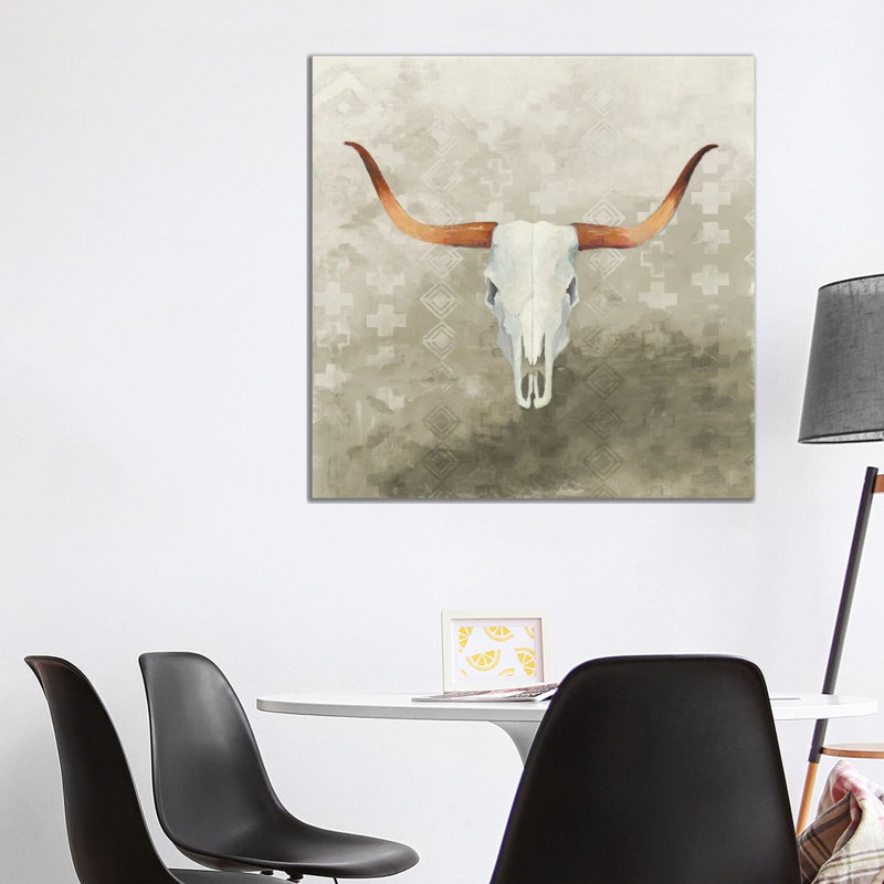Patterned Echoes by Avery Tillmon - Wrapped Canvas Print, 93.98 cm H x 93.98 cm W x 3.175 cm D