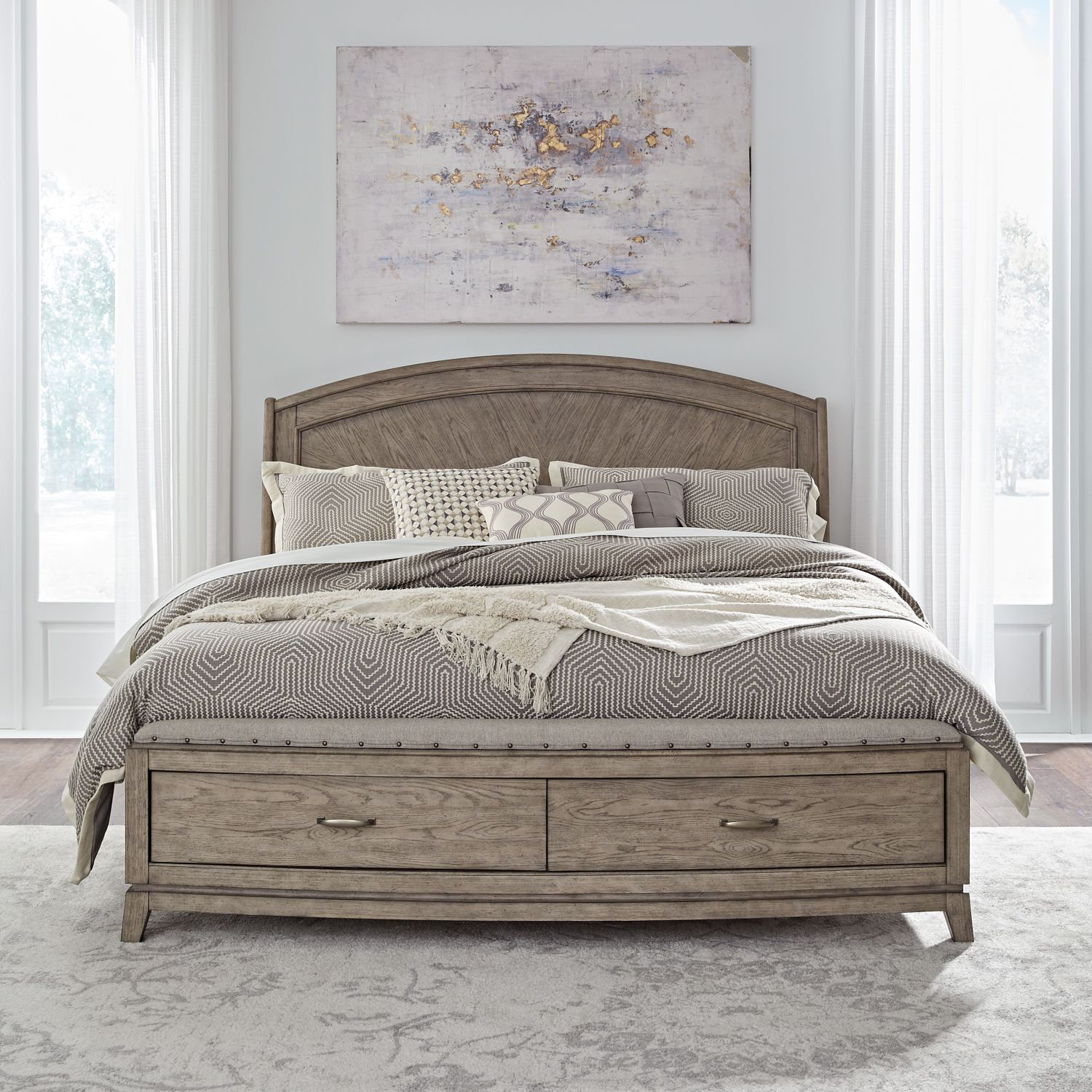 Liberty Furniture Avalon Platform Storage Bed | Wayfair