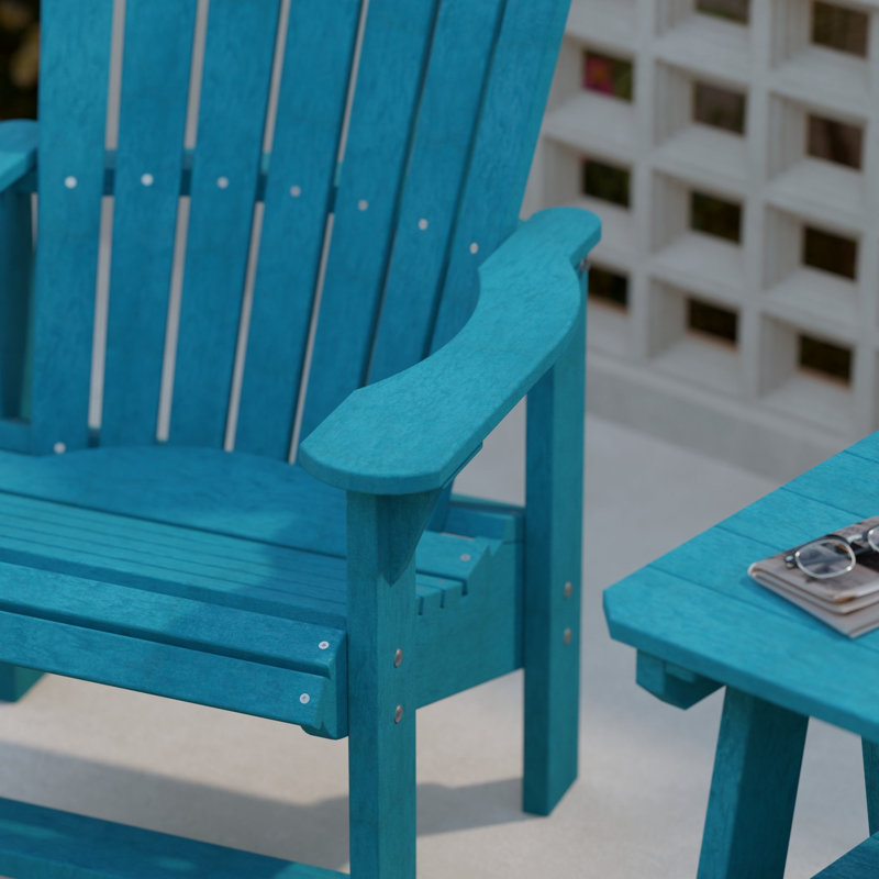Chaise Adirondack droite Heritage, Bleu Aruba