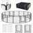 31.7'' H Panel Metal Exercise Pen With Door