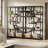 Stoil 68.89" H x 37.4" W Steel Geometric Bookcase-319085004