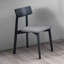 Ensemble de salle à manger 3 pièces contemporain, noir, meubles de salle à manger
