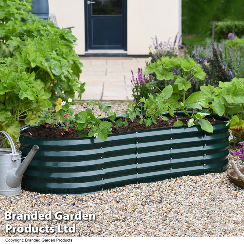 Dakhla Metal Raised Flower Bed (x2)